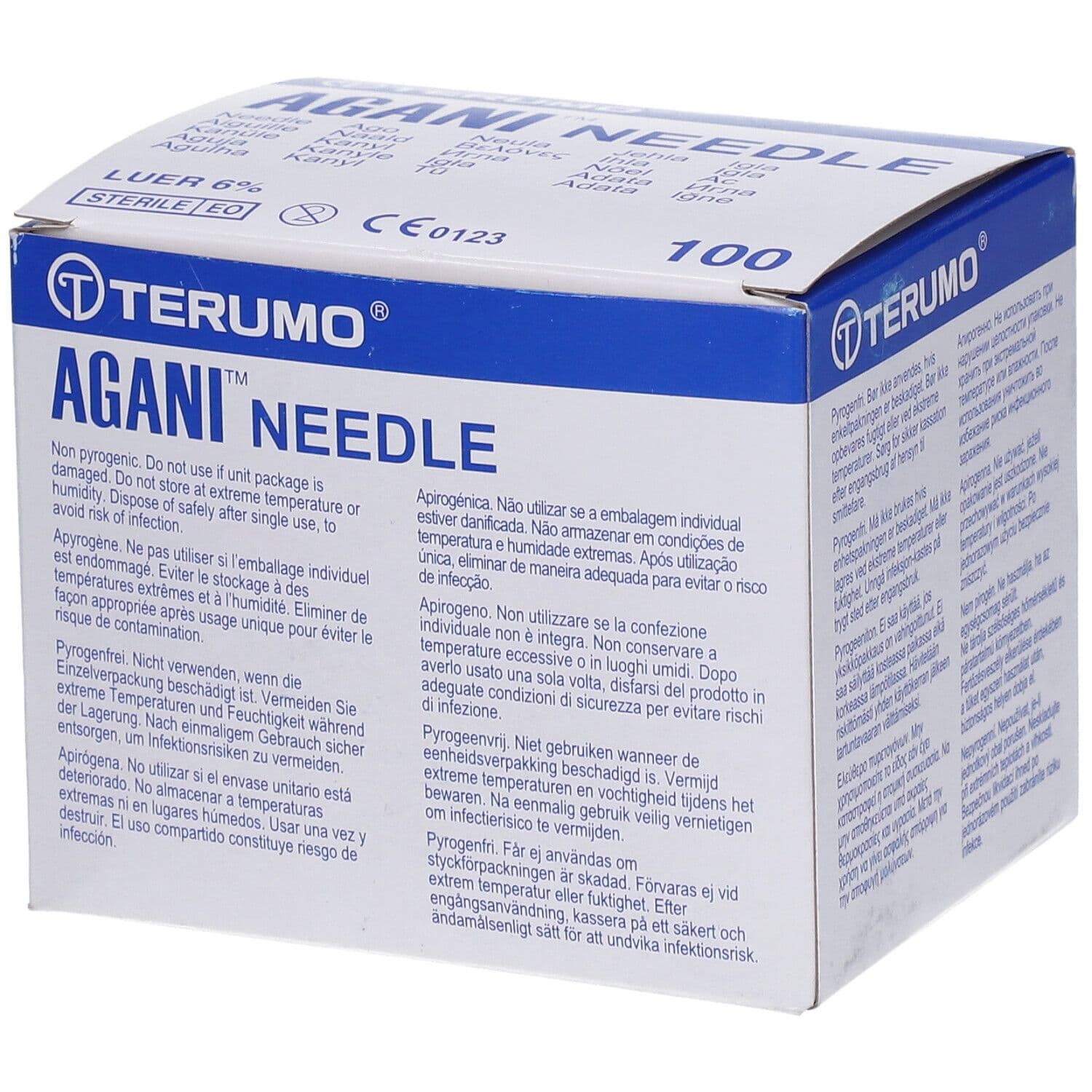 Terumo Agani 27g 0.4mm - 19mm