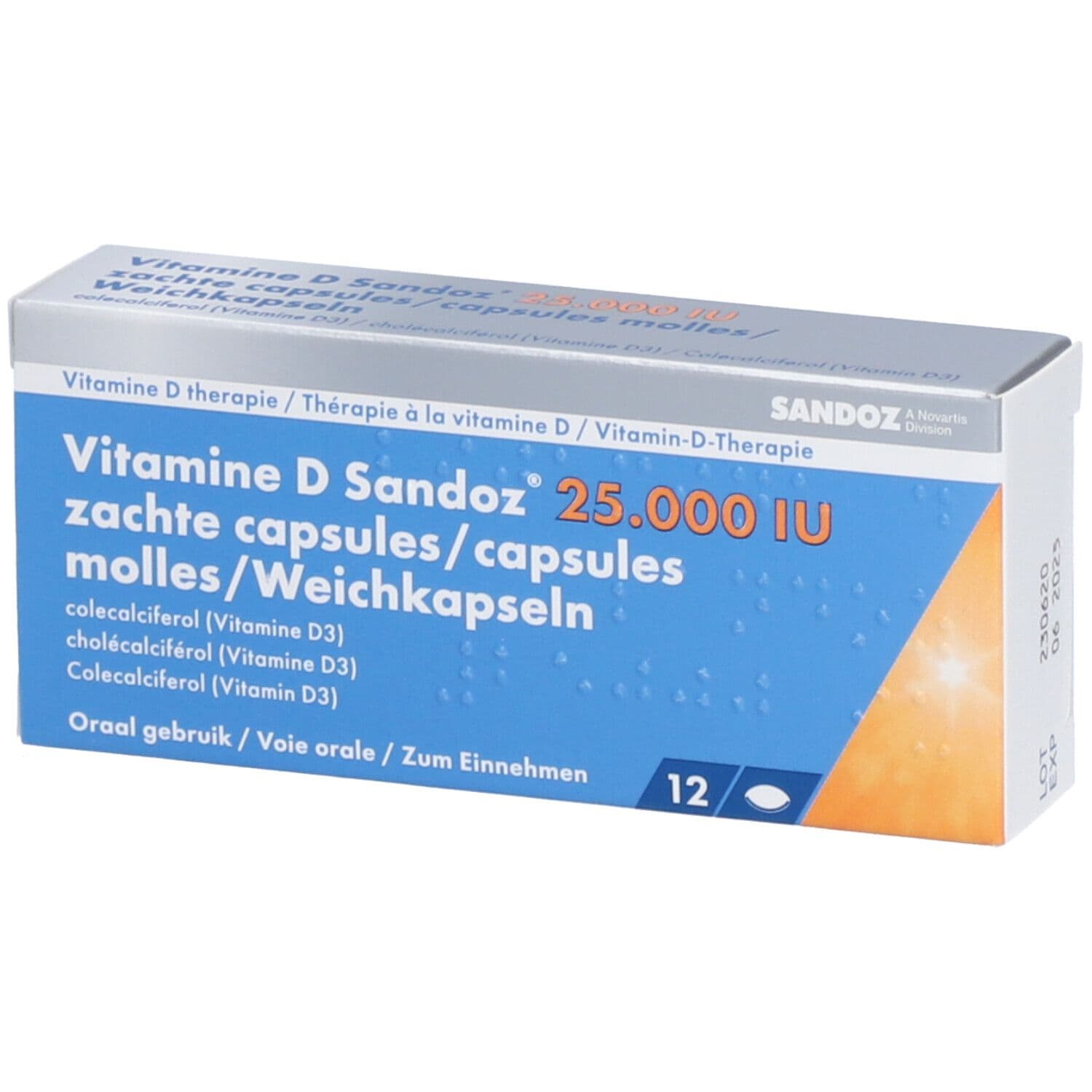 Vitamine D Sandoz® 25.000 IU