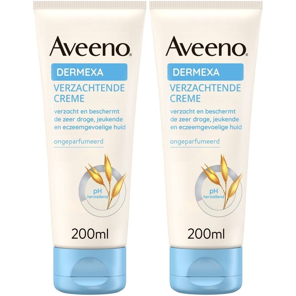Aveeno® Dermexa Verzachtende Crème | Zeer Droge Huid met Neiging tot Atopisch Eczeem