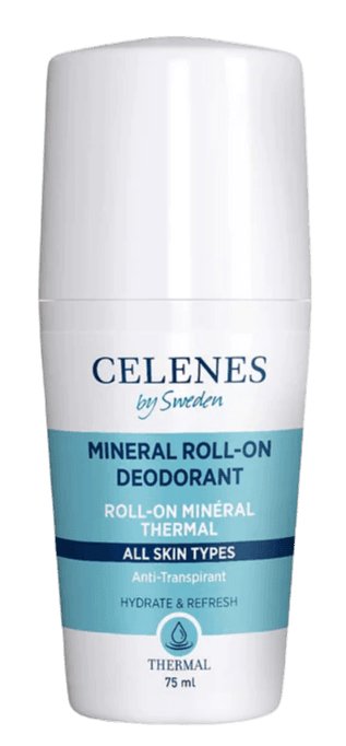 Celenes by Sweden Thermal Whitening Minerale Roll-On Deodorant