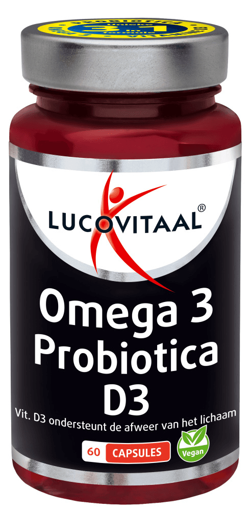 Lucovitaal Omega, 3 Biotica & D3 Capsules