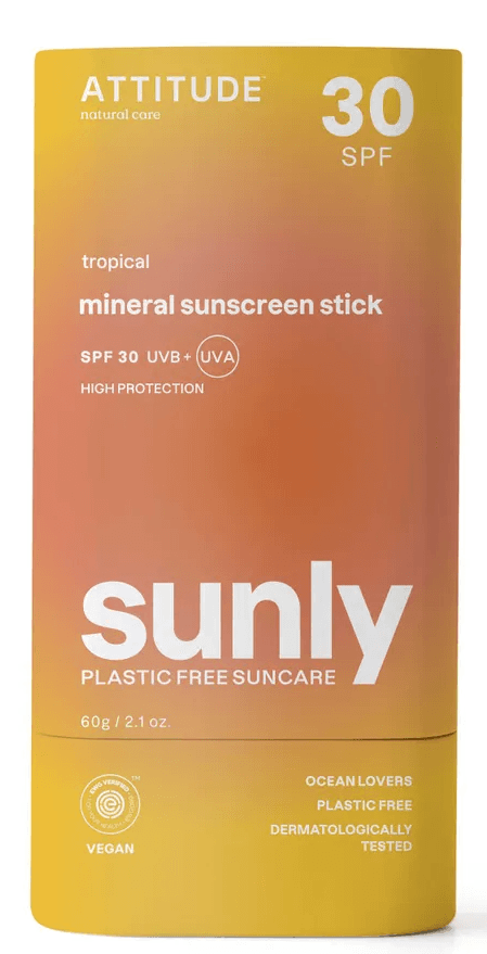 Attitude Sunly SPF30 Tropical Sunscreen Stick