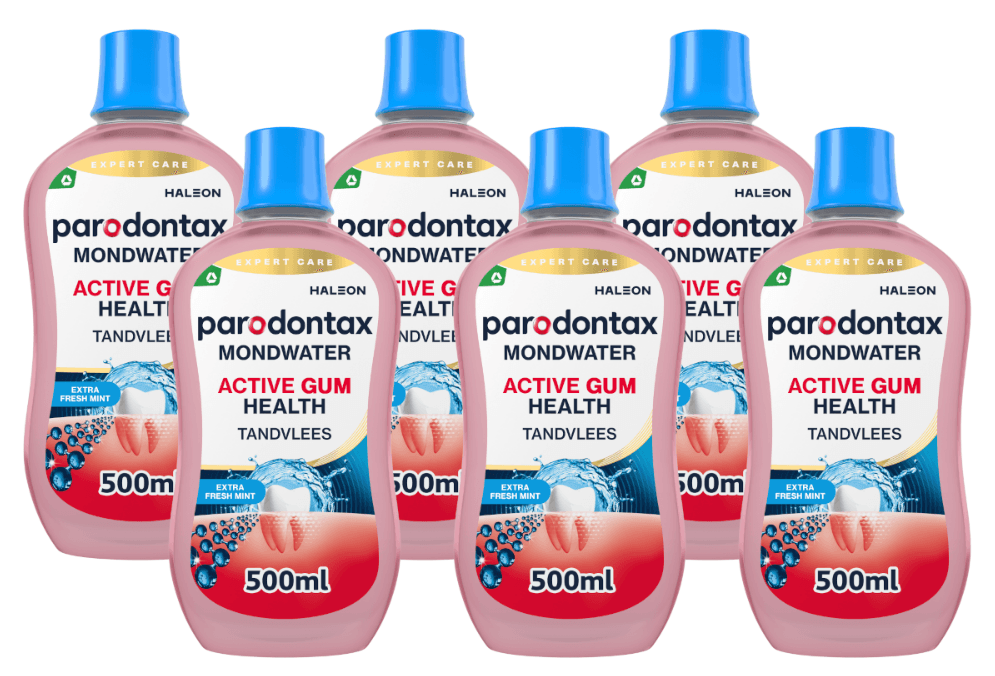 Parodontax Extra Fresh Mint Mondwater Multiverpakking