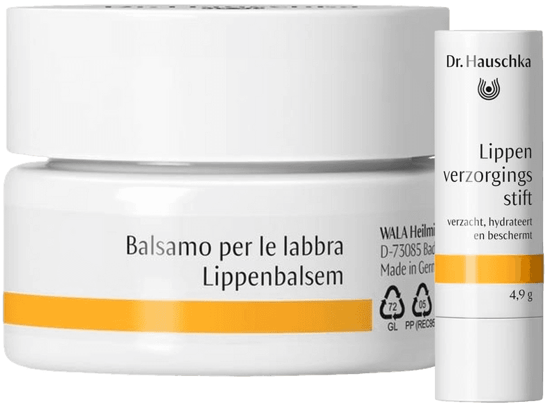 Dr. Hauschka Lippenbalsem + Lippenverzorgingsstift Combi