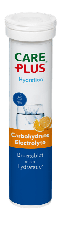Care Plus Carbohydrate Electrolyte Bruistablet Orange
