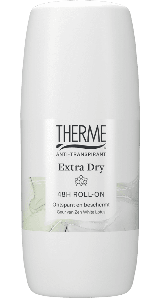Therme Anti-Transpirant Extra Dry Zen White Lotus Roll-On Deoroller