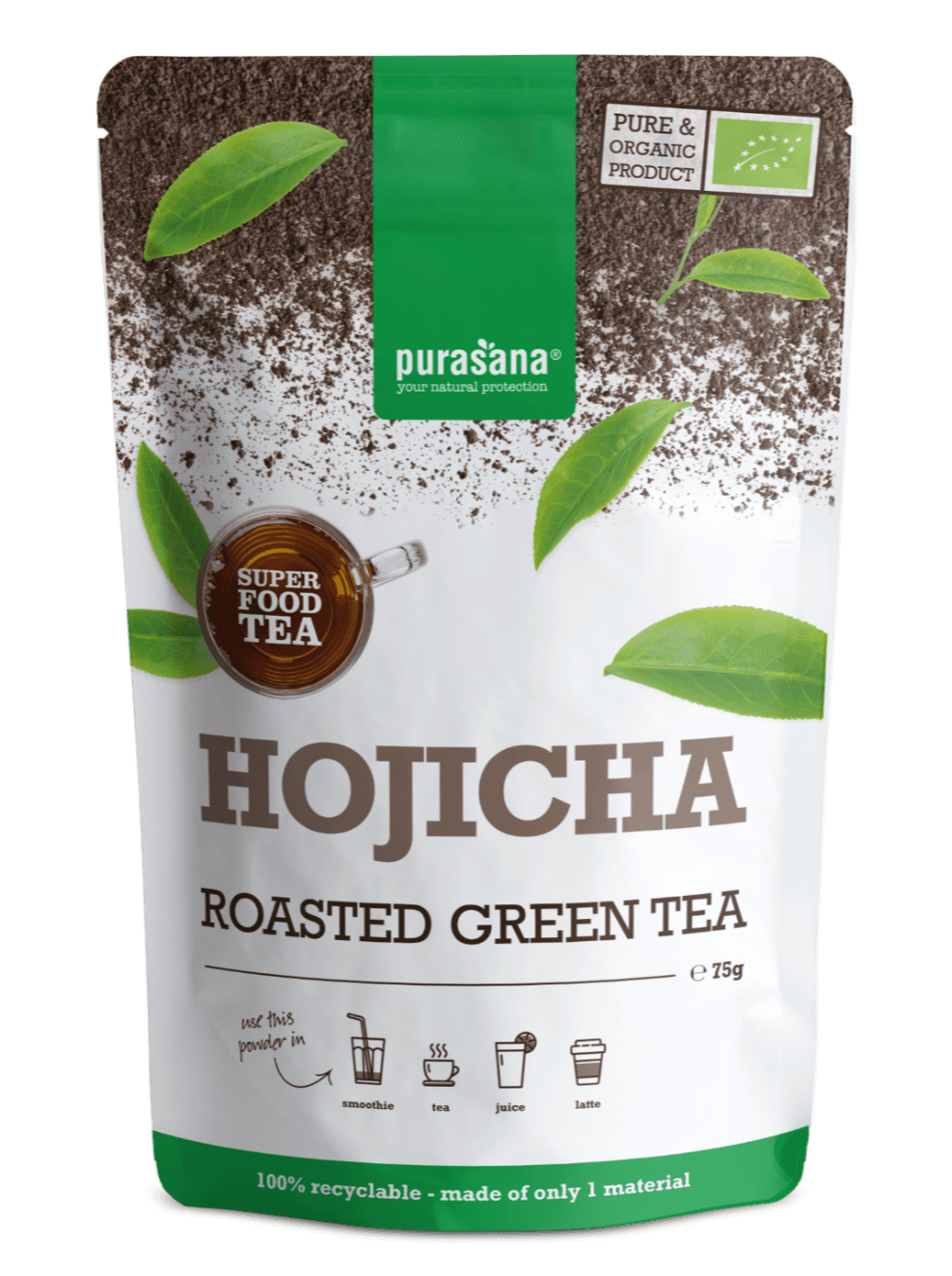 Purasana Hojicha Roasted Green Tea