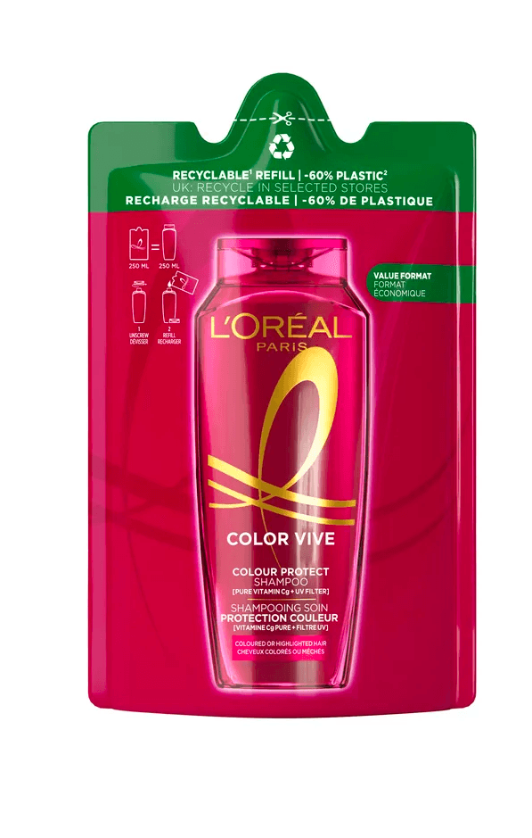 Elvive Color Vive Shampoo Kleur beschermend Refill