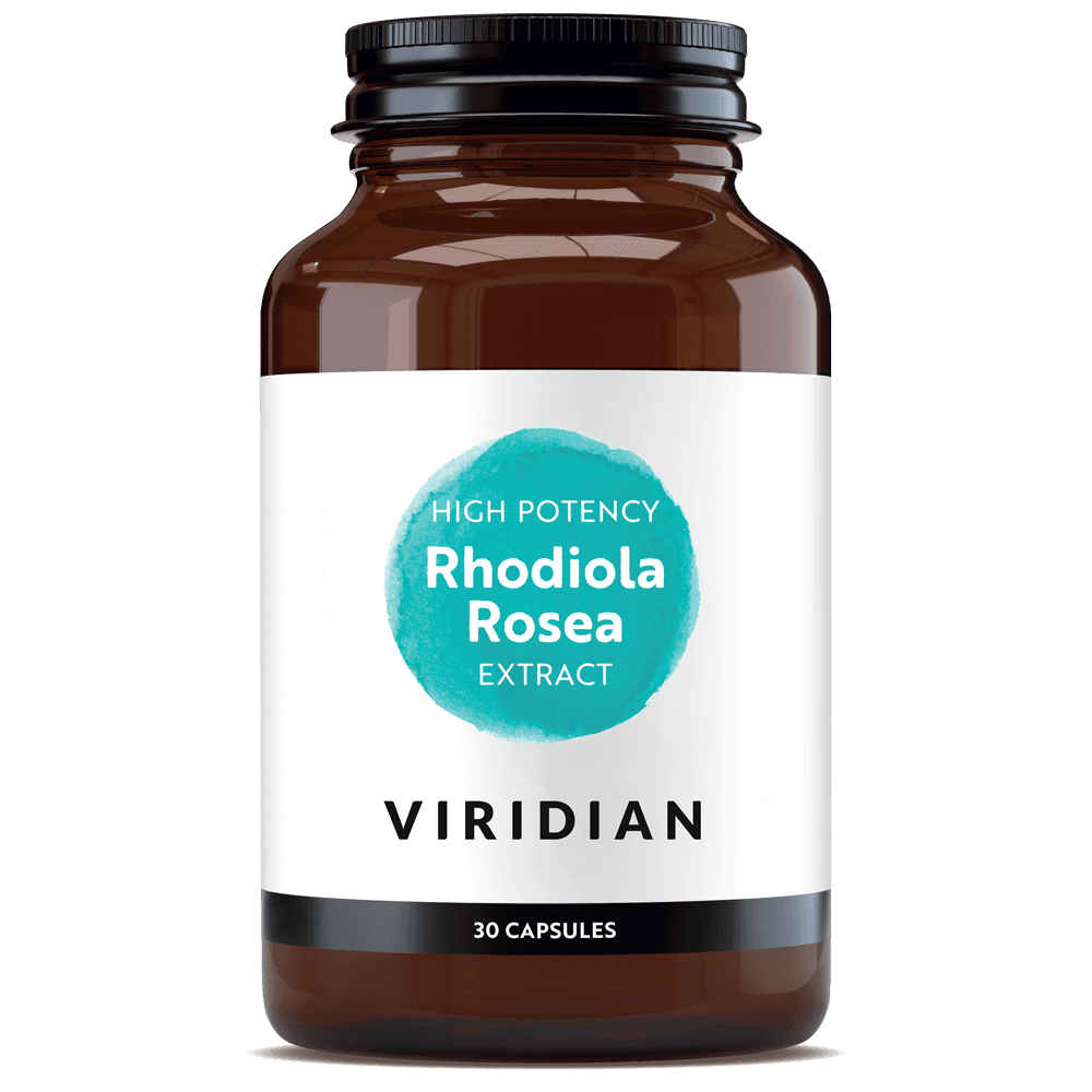 Viridian High Potency Rhodiola Rosea Capsules