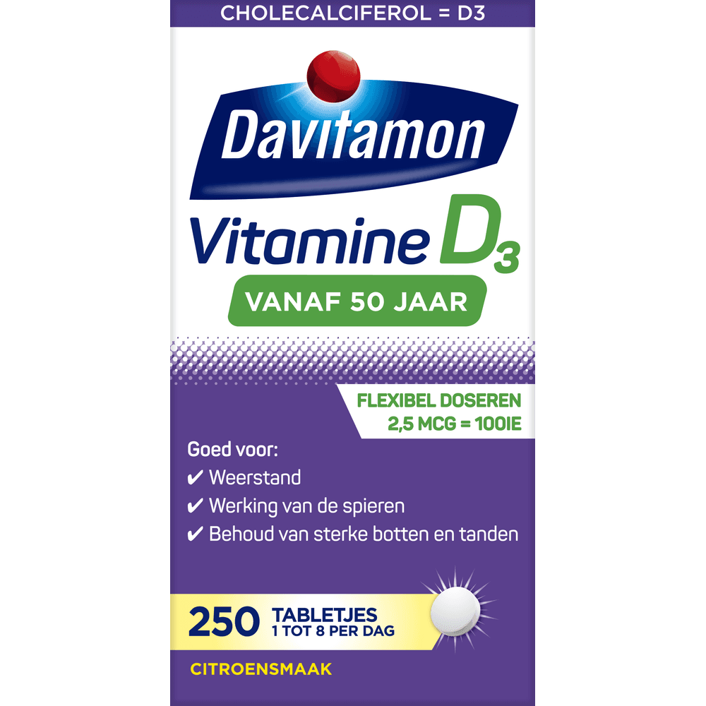 Davitamon Vitamine D 50+ Tabletten