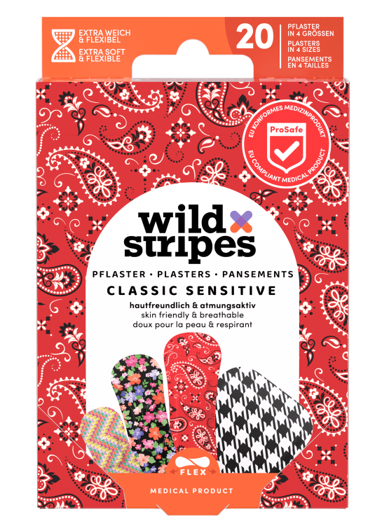 Wild Stripes Pleister Classic Sensitive Fashion