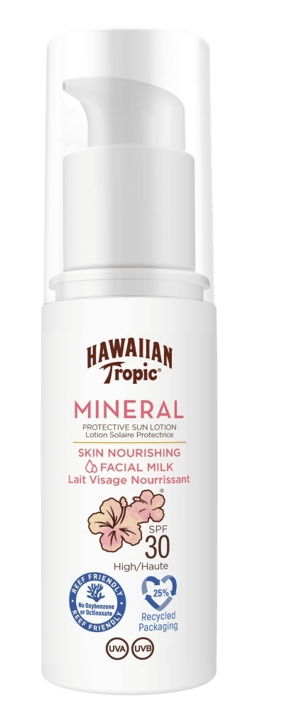 Hawaiian Tropic Mineral Protective Sun Lotion Face SPF30