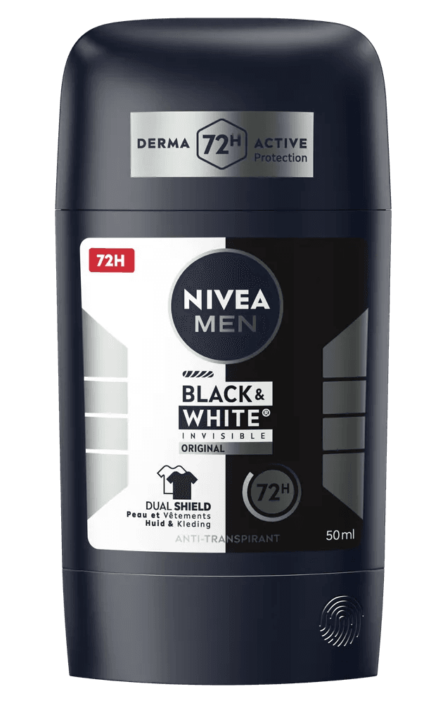 Nivea Men Black & White Invisible Original Anti-Transpirant Stick