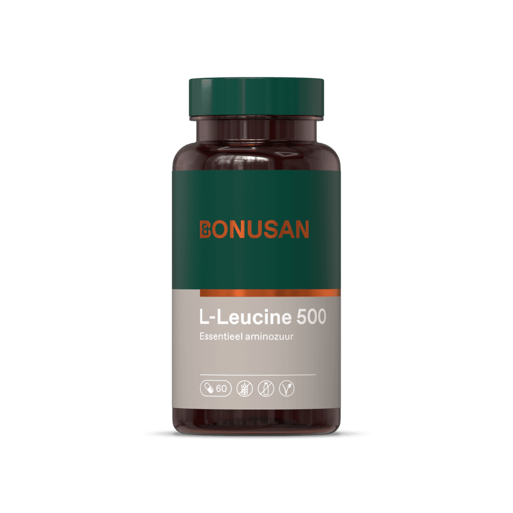 Bonusan L-Leucine 500mg Capsules