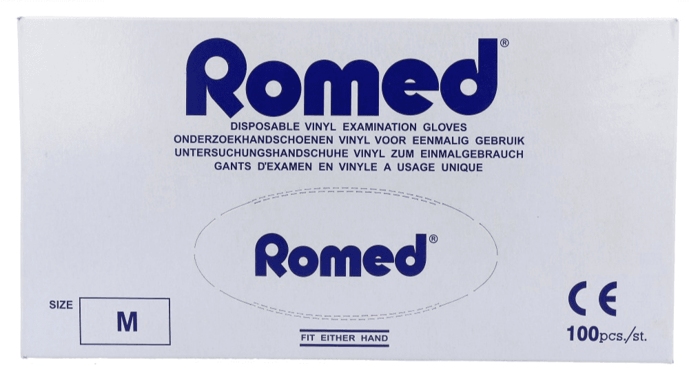 Romed Vinyl Handschoenen