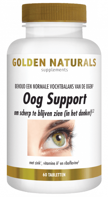 Golden Naturals Oog Support Tabletten