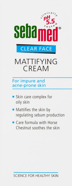 Sebamed Clear Face Mattifying Face Cream