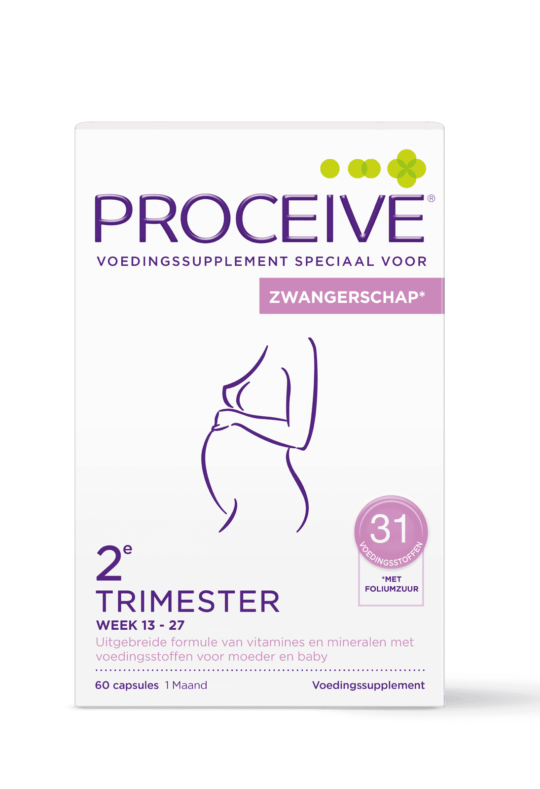Proceive Zwangerschap Trimester 2 Capsules