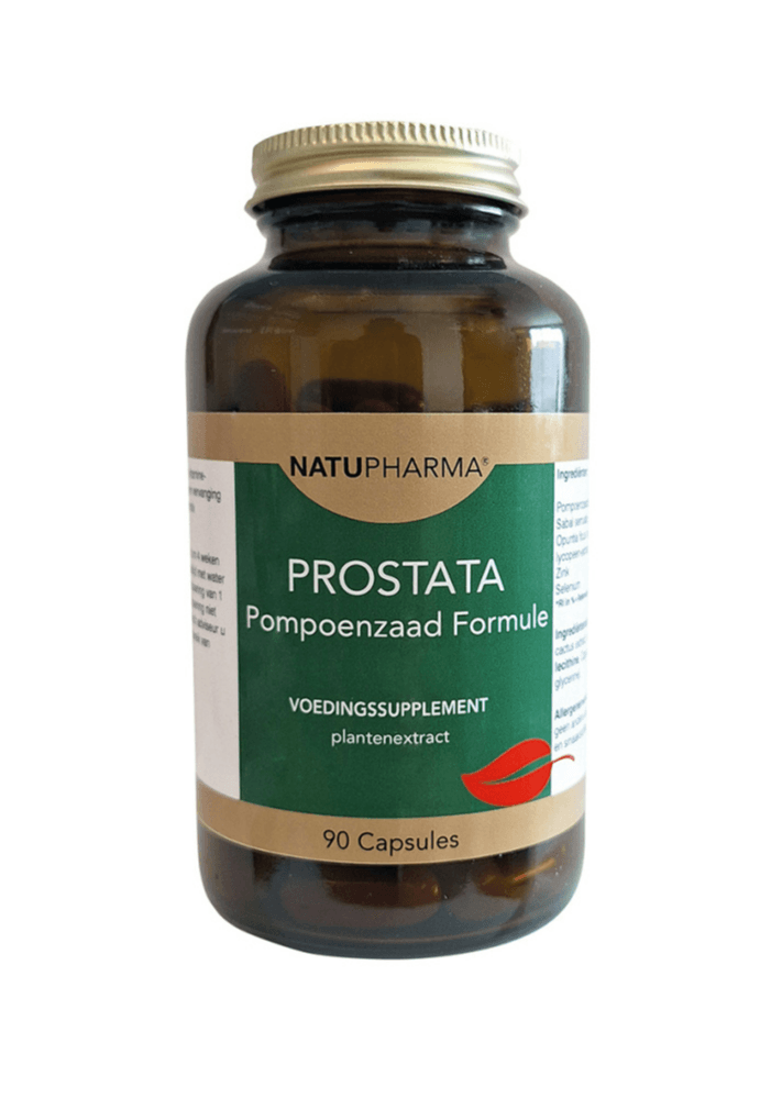 Natupharma Prostata Pompoenzaad Formule Capsules