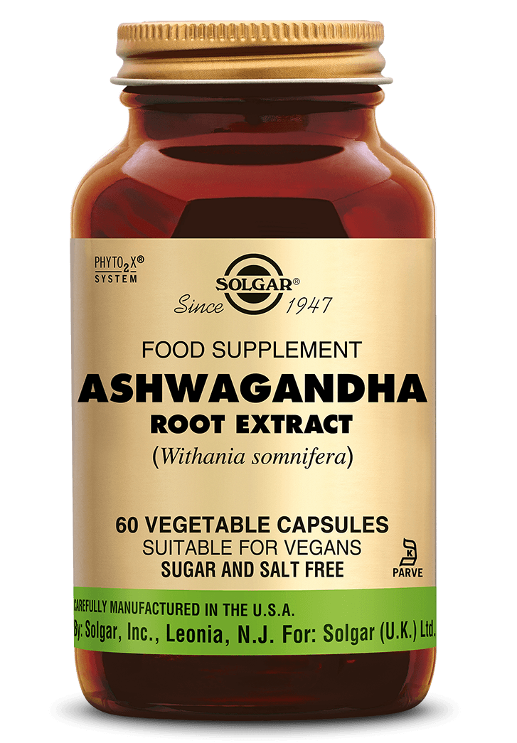 Solgar Ashwagandha Root Extract Vegicaps