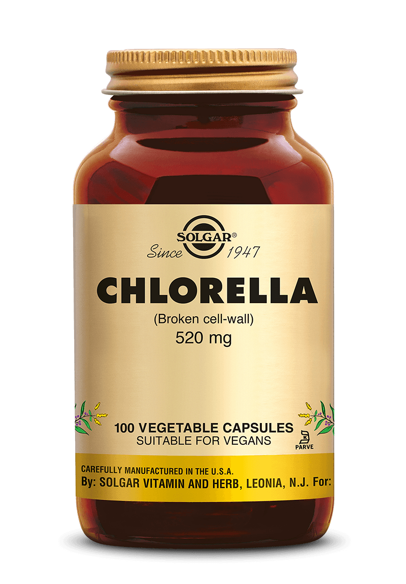 Solgar Chlorella (Alg) Capsules