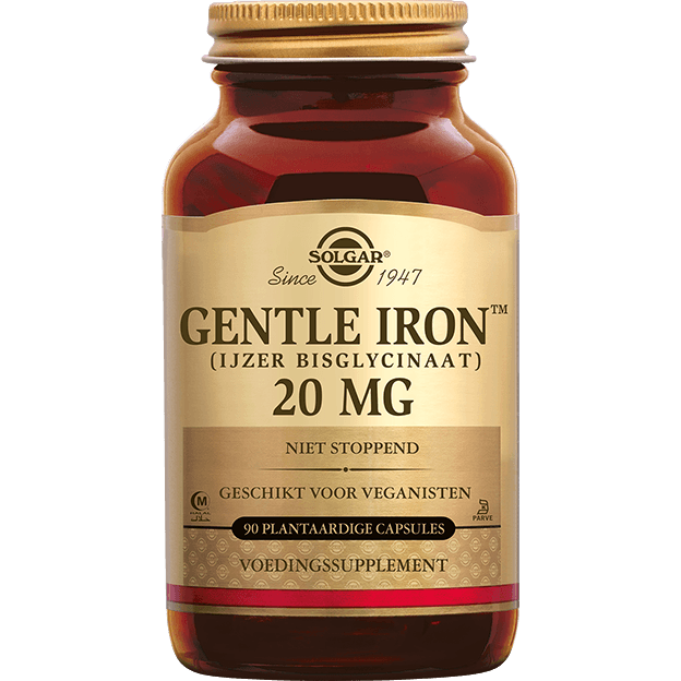 Solgar Gentle Iron (IJzer) 20 mg Capsules