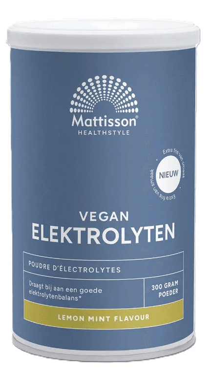 Mattisson HealthStyle Elektrolyten Poeder Lemon-Mint
