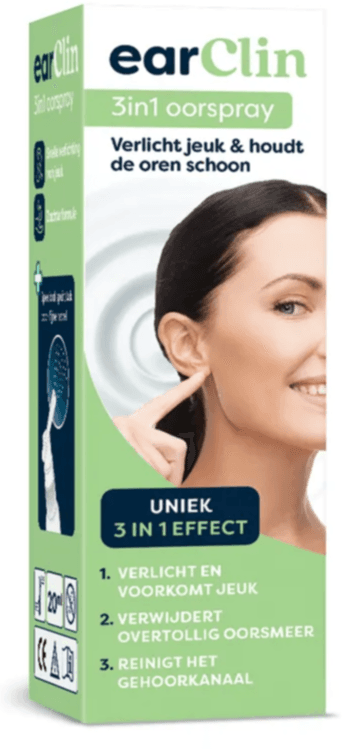 Earclin Oorspray 3in1 Formule