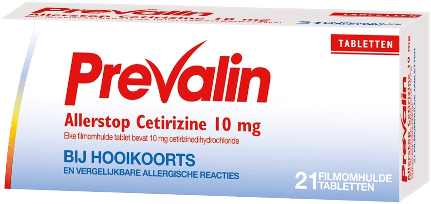 Prevalin Allerstop 10mg Hooikoorts Tabletten