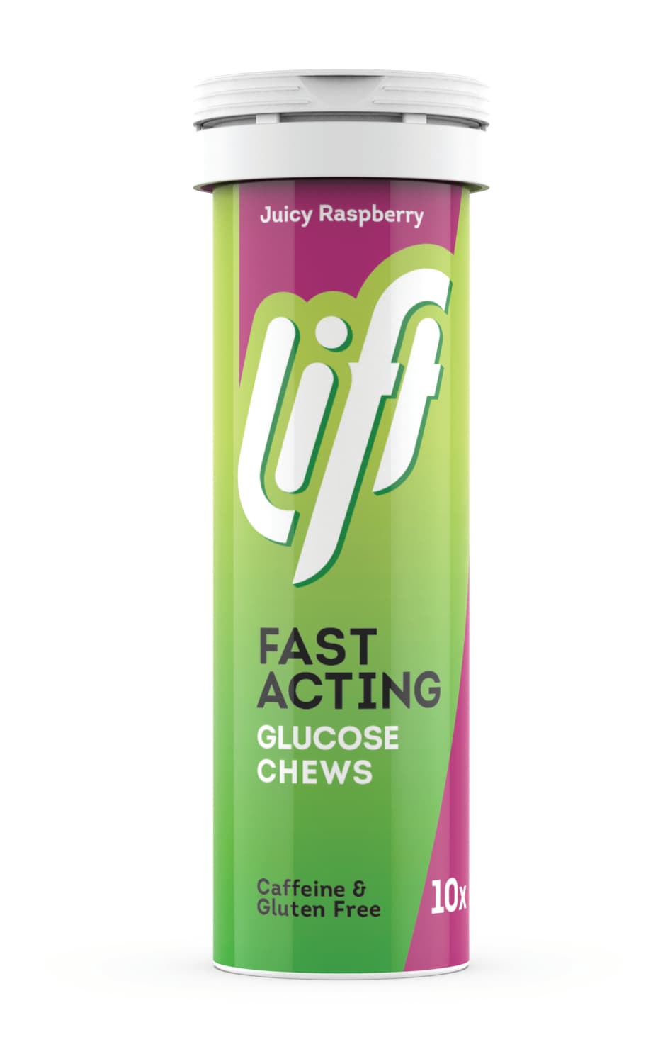 Lift Fast Acting Glucose Kauwtabletten - Framboos