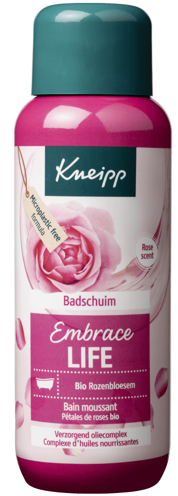 Kneipp Badschuim Embrace Life Bio Rozenbloesem