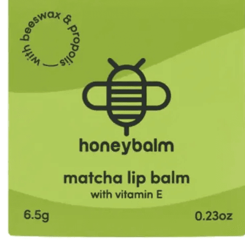 Honeybalm Matcha Lip Balm