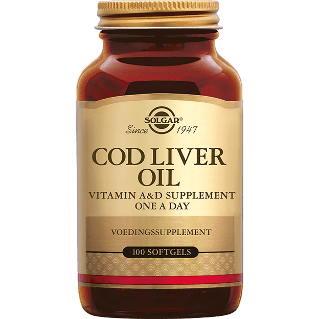 Solgar Cod Liver Oil (Levertraan) Softgels