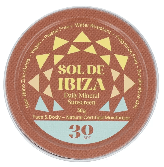 Sol De Ibiza Minerale Zonnebrandcrème SPF30 Mini