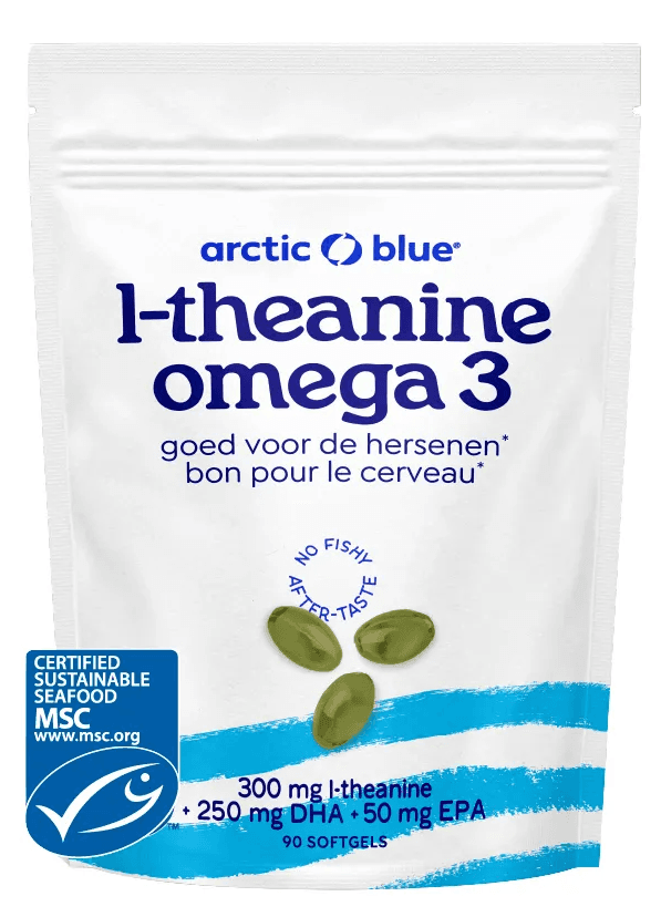 Arctic Blue L-Theanine Omega 3 Softgels