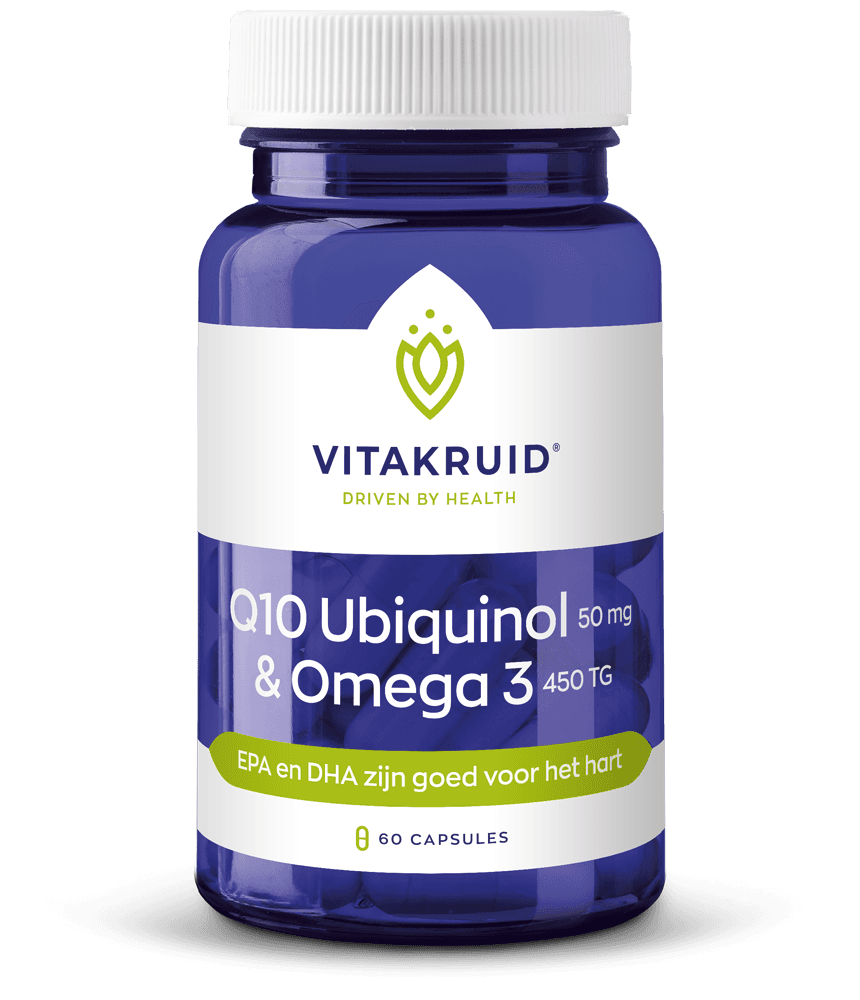 Vitakruid Q10 Ubiquinol 50 mg & Omega 3 450 TG Capsules