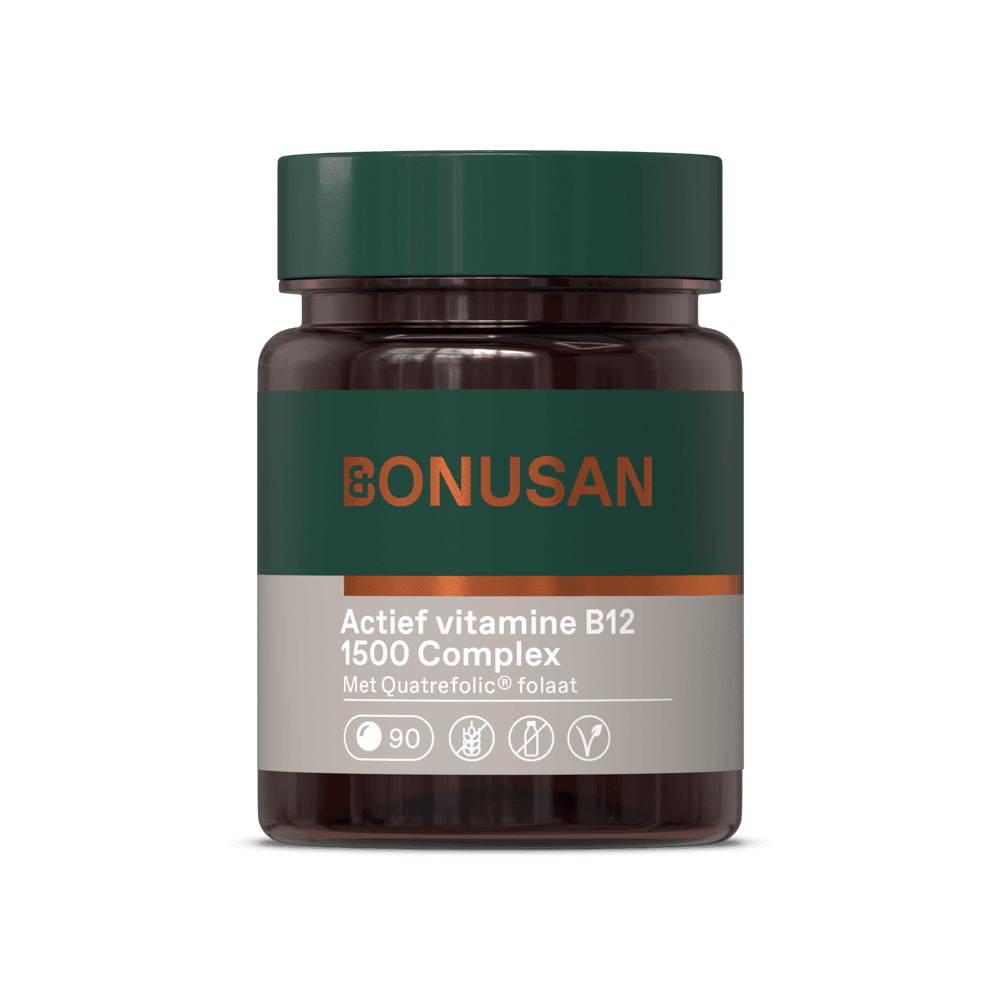 Bonusan Actief vitamine B12 1500 Complex Tabletten