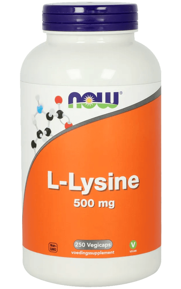 Now L Lysine 500mg Capsules