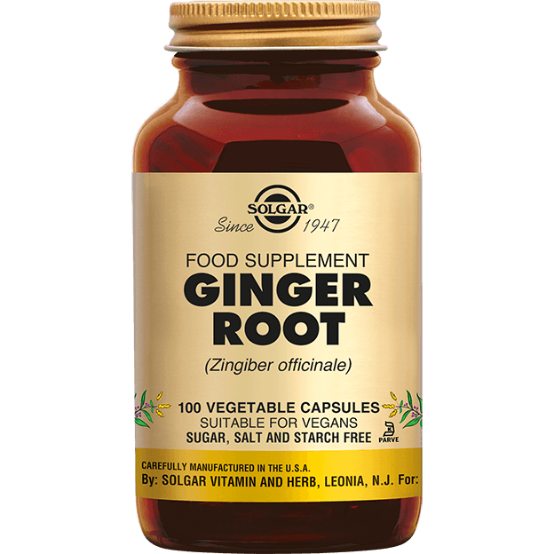 Solgar Ginger (Gember) Root Capsules