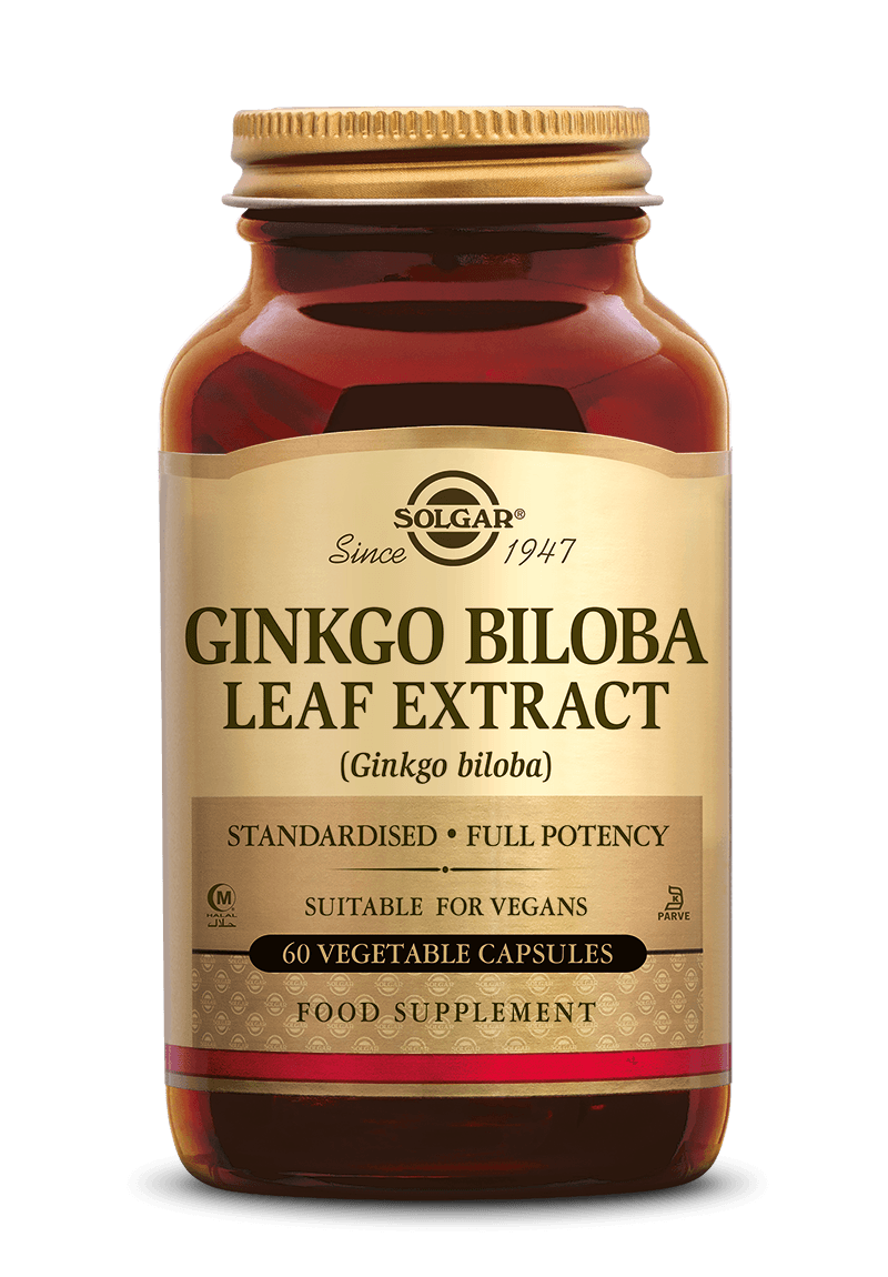 Solgar Ginkgo Biloba Leaf Extract Capsules