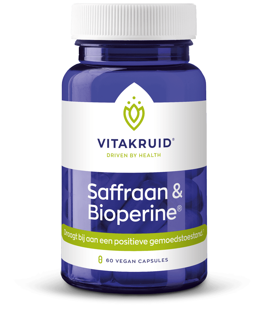 Vitakruid Saffraan 28 mg (Affron®) & Bioperine Capsules