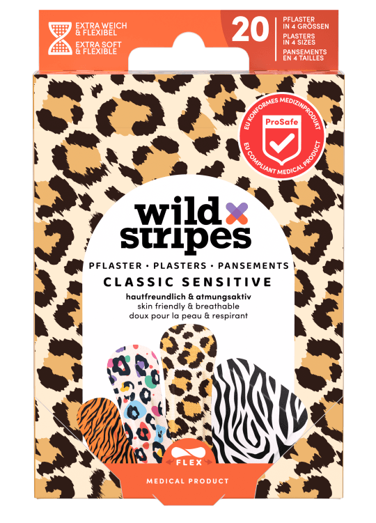 Wild Stripes Pleister Classic Sensitive Animal