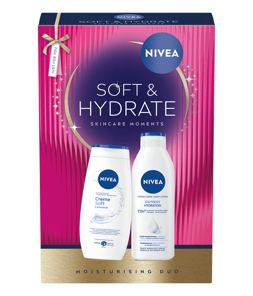 Nivea Soft & Hydrate Giftset