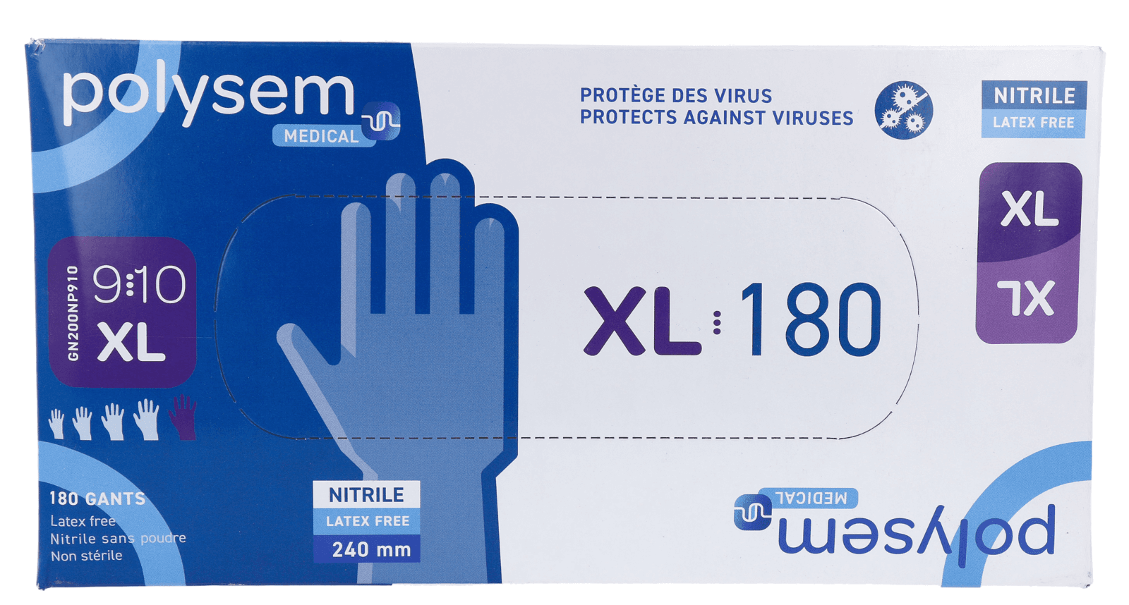 Polysem Nitril Handschoenen XL