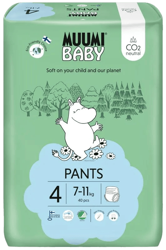 Moomin Baby Ecologische Luierbroekjes 4 Maxi