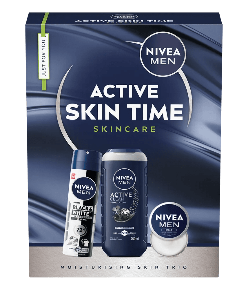 Nivea Men Active Skin Time Skincare Giftset