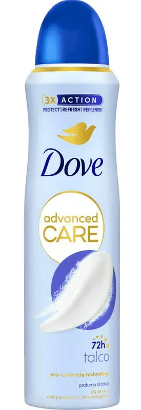 Dove Advanced Care Talco Deospray