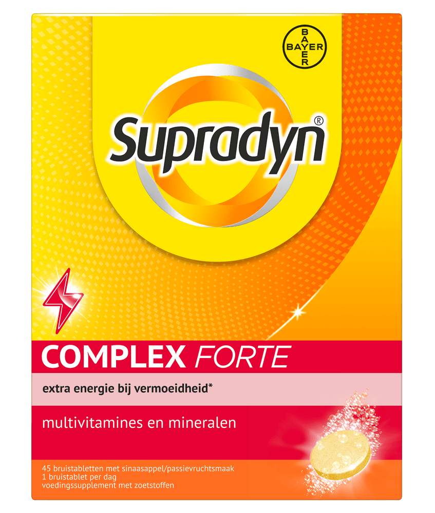 Supradyn Complex Forte Bruistabletten 45st