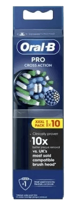 Oral-B Opzetborstels Cross Action Zwart