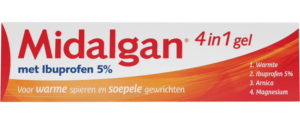 Midalgan 4-in-1 Gel met Ibuprofen 5%